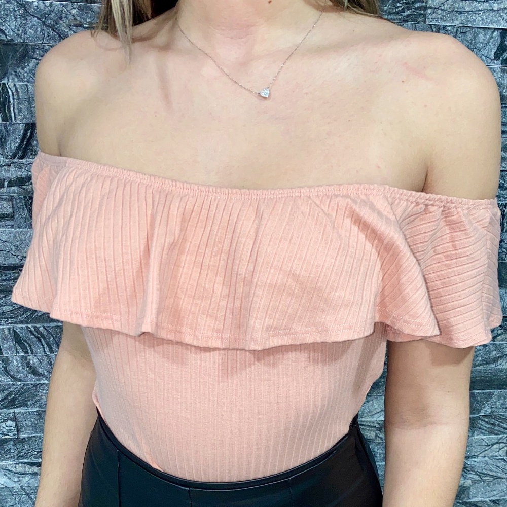 Ruffle Pastel Bodysuit